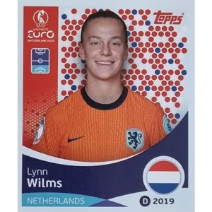 Topps UEFA Women EURO 2025 Sticker | Nr 290 Lynn Wilms