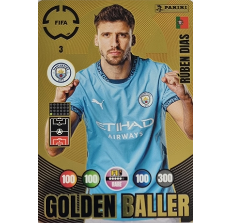 Panini FIFA Club WM Trading Cards 2025 | Nr. 003 Ruben Dias