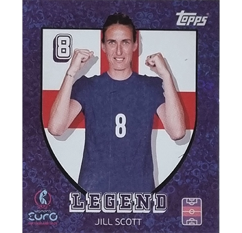 Topps UEFA Women EURO 2025 Sticker | Nr 303 Legend Jill Scott