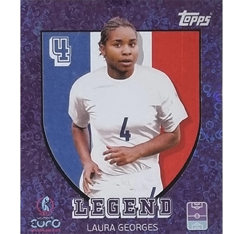 Topps UEFA Women EURO 2025 Sticker | Nr 306 Legend Laura Georges
