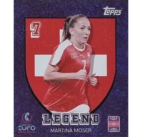 Topps UEFA Women EURO 2025 Sticker | Nr 307 Legend Martina Moser