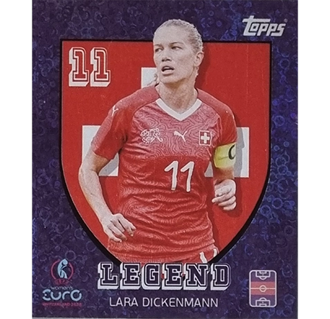 Topps UEFA Women EURO 2025 Sticker | Nr 308 Legend Lara Dickenmann