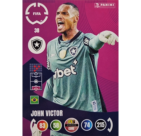 Panini FIFA Club WM Trading Cards 2025 | Nr. 038 JOHN VICTOR