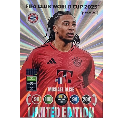 Panini FIFA Club WM Trading Cards 2025 | MICHAEL OLISE | LIMITED EDITION