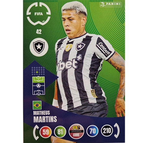Panini FIFA Club WM Trading Cards 2025 | Nr. 042 MATHEUS MARTINS