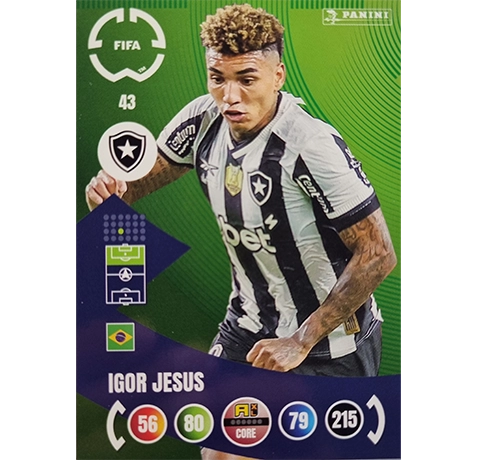 Panini FIFA Club WM Trading Cards 2025 | Nr. 043 IGOR JESUS
