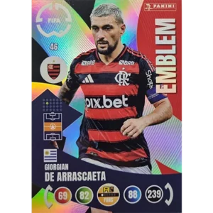 Panini FIFA Club WM Trading Cards 2025 | Nr. 046 GIORGIAN DE ARRASCAETA | EMBLEM