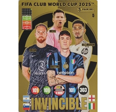 Panini FIFA Club WM Trading Cards 2025 | Nr. 005 Invincible