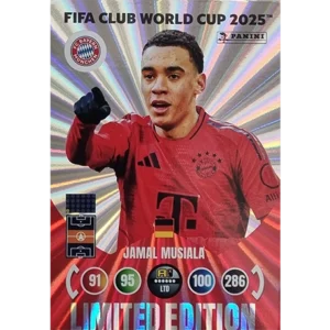 Panini FIFA Club WM Trading Cards 2025 | JAMAL MUSIALA | LIMITED EDITION