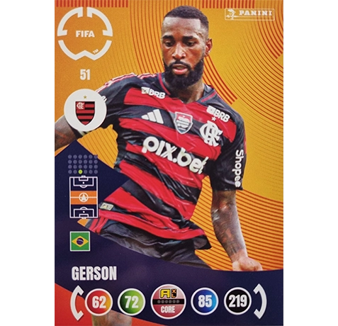 Panini FIFA Club WM Trading Cards 2025 | Nr. 051 GERSON