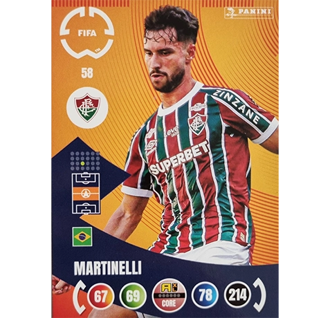 Panini FIFA Club WM Trading Cards 2025 | Nr. 058 MARTINELLI