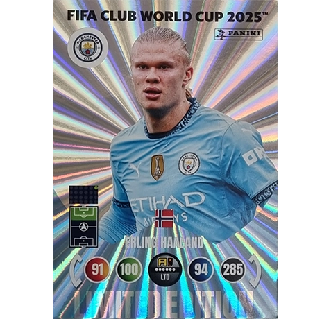 Panini FIFA Club WM Trading Cards 2025 | ERLING HAALAND | LIMITED EDITION