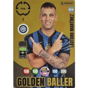 Panini FIFA Club WM Trading Cards 2025 | Nr. 007 LAUTARO MARTINEZ | GOLDEN BALLER