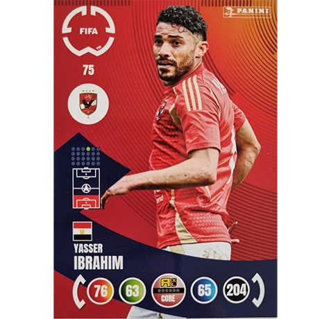 Panini FIFA Club WM Trading Cards 2025 | Nr. 075 YASSER IBRAHIM