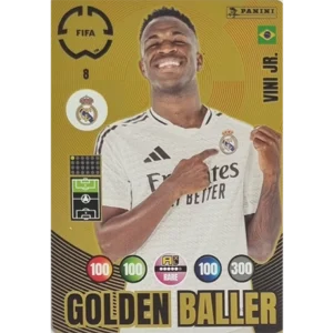 Panini FIFA Club WM Trading Cards 2025 | Nr. 008 VINI JR.| GOLDEN BALLER