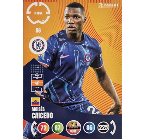 Panini FIFA Club WM Trading Cards 2025 | Nr. 086 MOISES CAICEDO