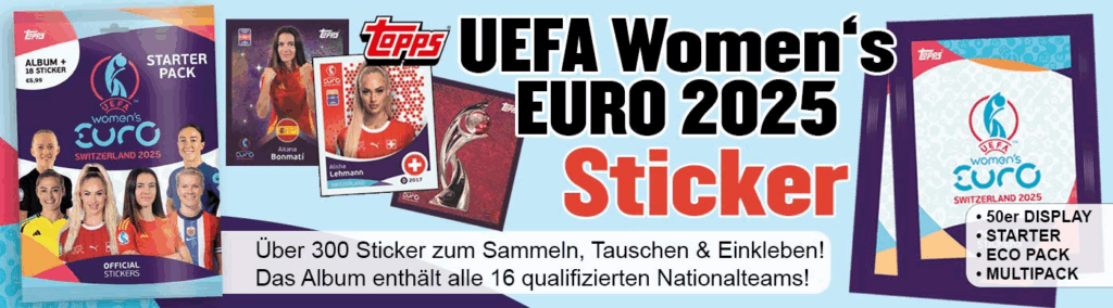 Topps UEFA Women EURO 2025 Sticker