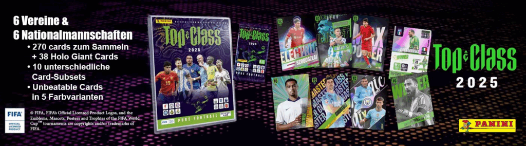 Panini Top Class Trading Cards 2025