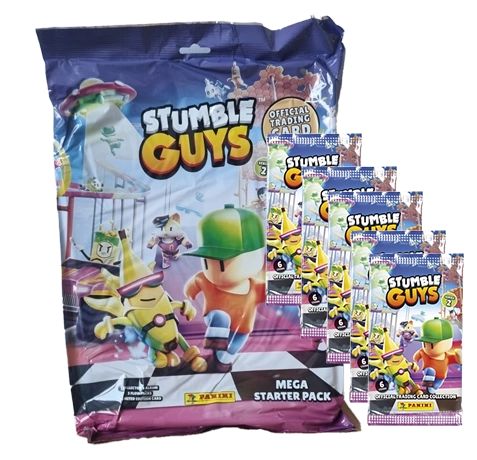 Panini Stumble Guys Trading Cards Serie 2 | 1x Starterpack + 5x Booster