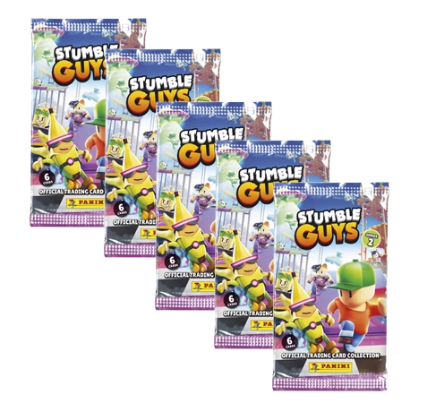 Panini Stumble Guys Trading Cards Serie 2 | 5x Booster