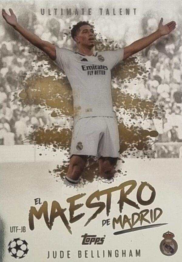 Topps Champions League Match Attax 2024/2025 / ULTIMATE TALENT / UTF-JB / JUDE BELLINGHAM