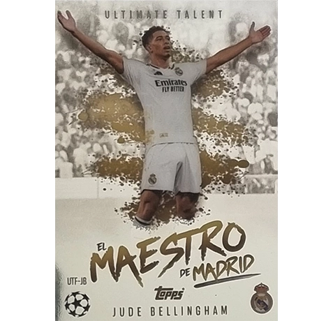 Topps Champions League Match Attax 2024/2025 / ULTIMATE TALENT / UTF-JB / JUDE BELLINGHAM
