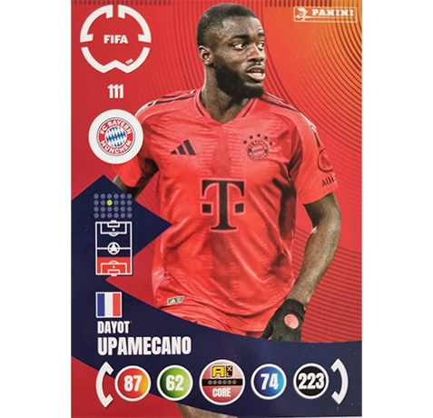 Panini FIFA Club WM Trading Cards 2025 | Nr. 111 DAYOT UPAMECANO
