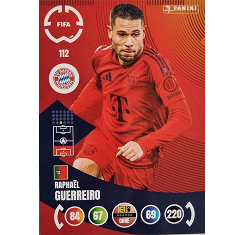 Panini FIFA Club WM Trading Cards 2025 | Nr. 112 RAPHAEL GUERREIRO