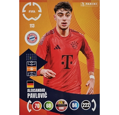 Panini FIFA Club WM Trading Cards 2025 | Nr. 113 ALEKSANDAR PAVLOVIC
