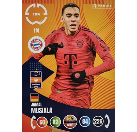 Panini FIFA Club WM Trading Cards 2025 | Nr. 114 JAMAL MUSIALA