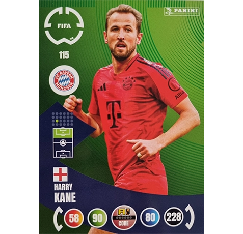 Panini FIFA Club WM Trading Cards 2025 | Nr. 115 HARRY KANE
