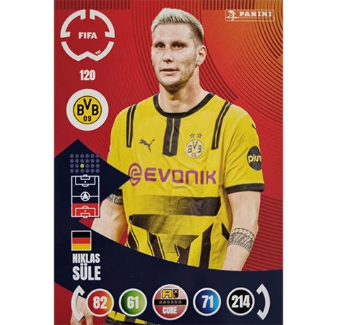 Panini FIFA Club WM Trading Cards 2025 | Nr. 120 Niklas Süle