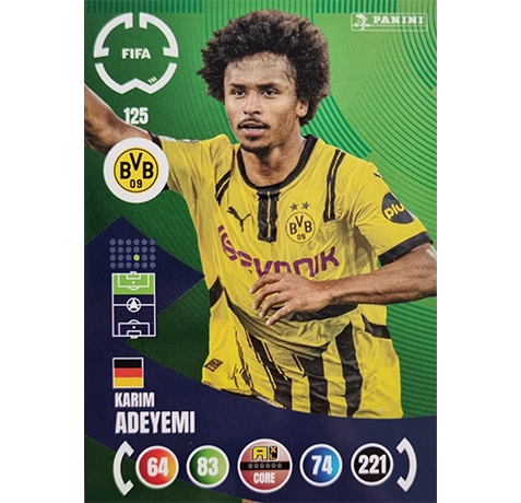 Panini FIFA Club WM Trading Cards 2025 | Nr. 125 Karim Adeyemi