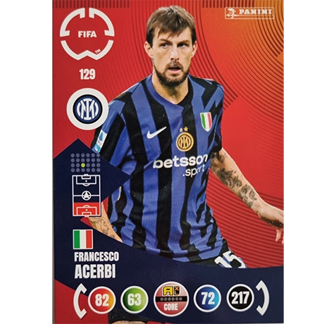Panini FIFA Club WM Trading Cards 2025 | Nr. 129 Francesco Acerbi