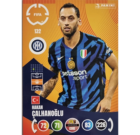 Panini FIFA Club WM Trading Cards 2025 | Nr. 132 Hakan Calhanoglu