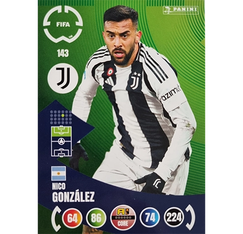 Panini FIFA Club WM Trading Cards 2025 | Nr. 143 Nico Gonzalez