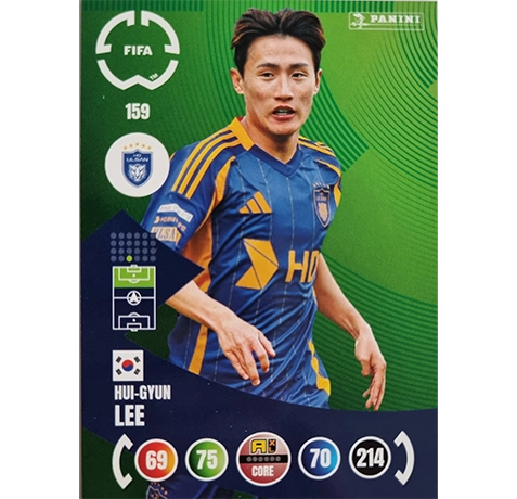 Panini FIFA Club WM Trading Cards 2025 | Nr. 159 Hui-Gyun Lee