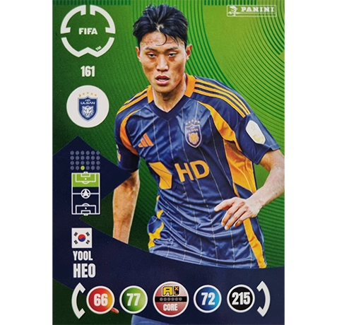 Panini FIFA Club WM Trading Cards 2025 | Nr. 161 Yool Heo