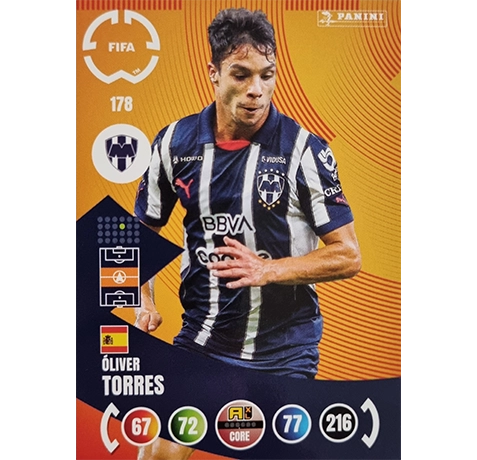 Panini FIFA Club WM Trading Cards 2025 | Nr. 178 Oliver Torres