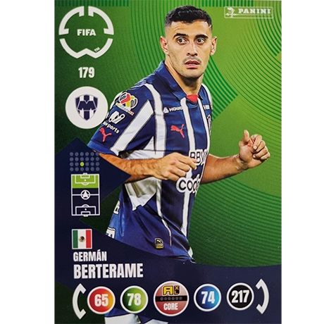 Panini FIFA Club WM Trading Cards 2025 | Nr. 179 German Berterame