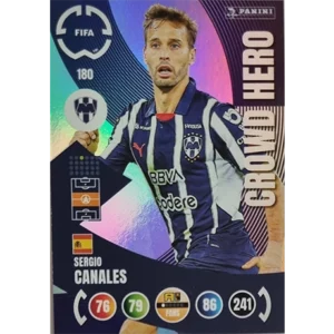Panini FIFA Club WM Trading Cards 2025 | Nr. 180 Sergio Canales | Crowd Hero