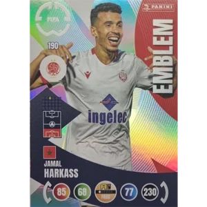 Panini FIFA Club WM Trading Cards 2025 | Nr. 190 Jamal Harkass | Emblem
