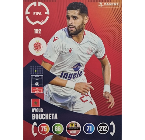 Panini FIFA Club WM Trading Cards 2025 | Nr. 192 Ayoub Boucheta