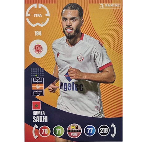 Panini FIFA Club WM Trading Cards 2025 | Nr. 194 Hamza Sakhi