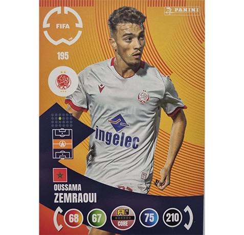 Panini FIFA Club WM Trading Cards 2025 | Nr. 195 Oussama Zemraoui
