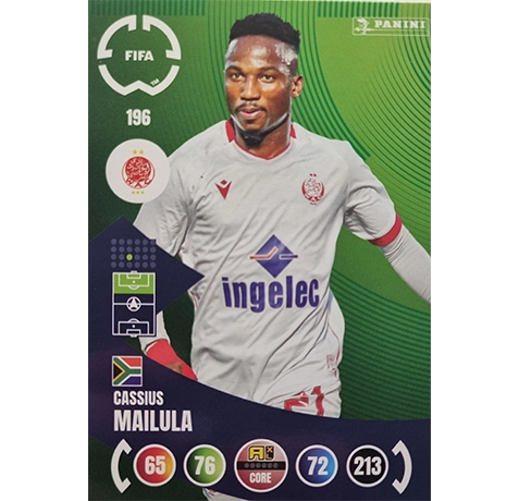 Panini FIFA Club WM Trading Cards 2025 | Nr. 196 Cassius Mailula