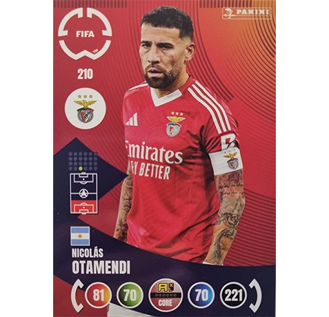 Panini FIFA Club WM Trading Cards 2025 | Nr. 210 Nicolas Otamendi