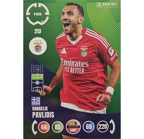 Panini FIFA Club WM Trading Cards 2025 | Nr. 213 Vangelis Pavlidis