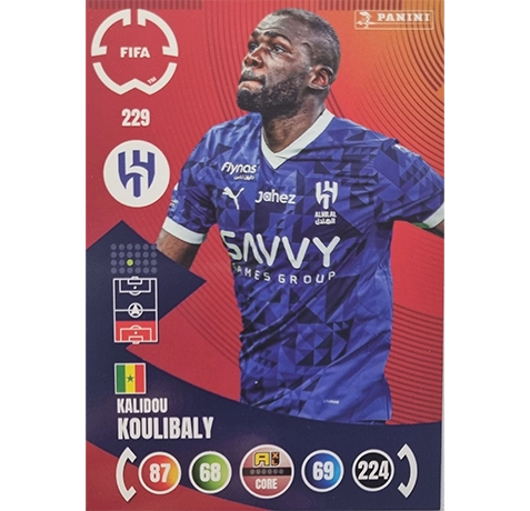 Panini FIFA Club WM Trading Cards 2025 | Nr. 229 Kalidou Koulibaly