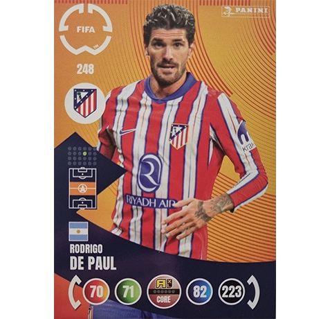 Panini FIFA Club WM Trading Cards 2025 | Nr. 248 Rodrigo De Paul